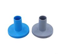 Adaptateur de filtre de piscine gris et bleu, 0,63 cm, pièces de rechange pour connecteur de piscine, raccord de tuyau de piscine hors sol et entrée (gris + bleu)