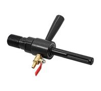 Adaptateur de foret 1-1/4"-7 mâle vers tige SDS MAX - Haute dureté - 40 - Chromé - Tige d'extension - Adaptateur d'eau pour perceuse carotteuse pour outils électriques
