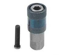 Adaptateur de foret à changement rapide 6,35 mm tige hexagonale autobloquante support magnétique pour outils mécanisme de remplacement rapide en métal 4,6 cm (B)