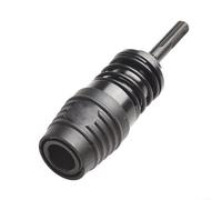 Adaptateur de foret SDS-Max pour SDS-Plus, convertisseur de mandrin en métal autobloquant pour marteaux, accessoire résistant à l'abrasion pour raccords de menuiserie en béton, couleur noire, 1 unité