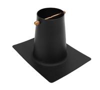 Adaptateur de Gouttière à Chaîne de Pluie, Alliage d'aluminium Noir | Outil d\'installation de tuyau de descente, construction durable, installation facile, utilisation en extérieur, compatible
