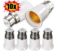 Adaptateur de lampe Led B22 à E27, convertisseur de douilles d'ampoule, support de Conversion de Base, convertisseur d'ampoules, accessoires de douille, 1/10 pièces 3PCS