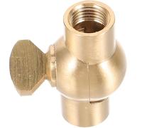 Adaptateur de Lampe Suspendue à Poignée, Réglage Angulaire 180°, Cuivre | Montage Facile, Direction Flexible, Aspect Élégant, Finition Résistante à Rouille, pour Plafonnier Sphérique