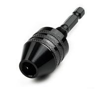 Adaptateur de mandrin à dégagement rapide avec tige hexagonale 1/4 - Convertisseur auto-serrant pour outils électriques Gamme 0,8-8 mm (0,8-8 mm)