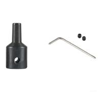 Adaptateur de mandrin de serrage JT0 0,3-4 mm, arbre moteur en acier au