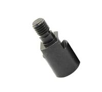 Adaptateur de Mandrin pour Arbre Moteur M10 10mm, Acier Noir | Couplage Flexible pour Arbre Moteur, Maintien de Lame Circulaire à Trou 10mm, Accessoires Noir