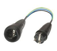 Adaptateur De Mesure P. Consommateurs à 1 Phase Fiche à Contact De Sécurité Dans La Prise à Contact De Sécurité Benning