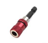 Adaptateur de montage de vis pour cloison sèche, douille de foret à changement rapide avec tige hexagonale de 7 mm, guide de tournevis pour outils électriques, construction en acier au chrome-vanadium