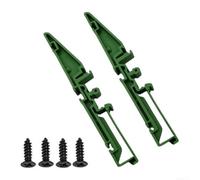 Adaptateur de montage sur rail DIN de 35 mm avec clips de support de PCB pour panneau de commande industriel et installation de module électronique, support de montage de bornier avec plastique