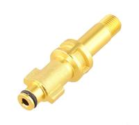Adaptateur de mousse de neige pour nettoyeur haute pression en laiton et acier pour lance, raccord de tuyau à connexion rapide, joint en métal pour nettoyage de jardin, voiture, terrasse, outil de