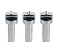 Adaptateur de nettoyeur de dragage pour perceuse électrique | Lot de 3 raccords de tuyau à ressort en acier au carbone galvanisé, 16 mm, tige d'égout pour déboucher les canalisations