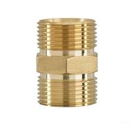 Adaptateur de nettoyeur haute pression en laiton massif M22 x 1. Coupleur | Nettoyeurs haute pression Kranzle, raccord robuste pour tuyau d'arrosage avec raccord en mousse