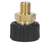 Adaptateur de Nettoyeur Haute Pression G1/4in vers M22x1.5mm Remplacement de Nettoyeur Haute Pression (Femelle à femelle 15mm OD)