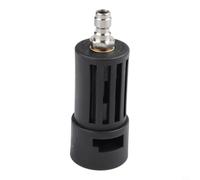 Adaptateur de nettoyeur haute pression pour Karcher K2-K7 | Connexion rapide de 6,35 mm à M22 femelle de 14 mm - Corps en nylon, pour buse en mousse et tuyau (F)
