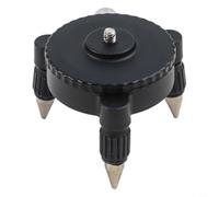 Adaptateur de niveau 1/4" Rotation à 360° Adaptateur de niveau de base 1/4 | Rotation à 360 degrés, interface de 0,6 cm, construction en alliage d'aluminium, s'adapte aux niveaux de ligne