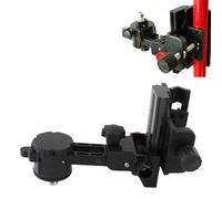 Adaptateur de Niveau du Support de Réglage Fin Réglable Multi-fonctionnable, Rotation à 360 Degrés, Support de Matériau ABS pour le Mur et le Plafond monté