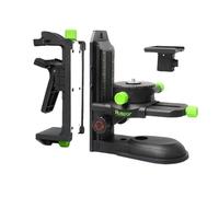 Adaptateur de nivellement laser, base pivotante magnétique, réglable à 360°, vert