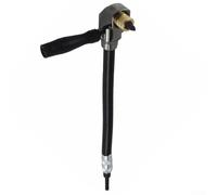 Adaptateur de perceuse à angle droit à tige hexagonale de 6,35 mm à 90 degrés pour perceuses électriques appliquées dans les raccords de conduits et les travaux de boîte de jonction