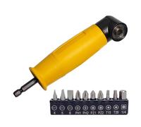 Adaptateur de perceuse à angle droit pour faciliter un fonctionnement efficace dans un espace étroit pendant les projets Adaptateur de fixation de perceuse à 90 degrés