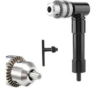 Adaptateur de perceuse d'angle professionnel, renvoi d'angle à changement rapide pour vissage en espace étroit