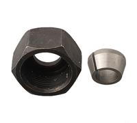 Adaptateur de pince de serrage M17 haute résistance avec écrou, accessoire de fraise à bois (écrou de pince de serrage de 8 mm)