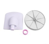 Adaptateur de plaque d'aspiration pour piscine Summer Waves SFX Skimmer P58PP1955W05 Pièce de rechange avec raccord de tuyau adhésif Accessoire d'entretien de piscine hors sol en plastique