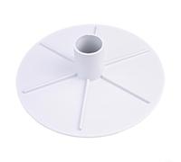 Adaptateur de plaque d'aspiration pour Skimmer Pentair pour Admiral S15 S20 - Connecteur de tuyau d'écumoire de spa robuste pour spa 24,1 x 24,1 cm