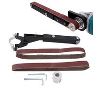 Adaptateur de Ponceuse à Bande, Outil de Modification de Meuleuse D'Angle, Adaptateur de Ponceuse de Fichier de Détail D'Angle, Mini Outil de Meuleuse éLectrique de Type 100