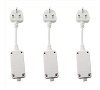 Adaptateur de prise différentielle 3X 13A AC240V avec protection contre les fuites de courant - Prise britannique
