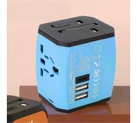 Adaptateur de prise international Adaptateur secteur universel Station de charge de voyage double USB