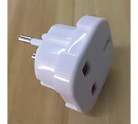 Adaptateur de prise universel pour voyages internationaux, convertisseur de prise de type G avec technologie de conversion de puissance sécurisée,