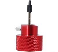 Adaptateur de propane robuste en aluminium avec décharge de pression intégrée, connecteur de recharge pour bouteilles de gaz standard lors du camping
