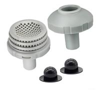 Adaptateur de raccord de connecteur de piscine avec buse et filtre d'entrée de jet de piscine au-dessus pour kit de grilles Pièces de rechange pour série Simple Set