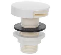 Adaptateur de Raccord pour Urinoir en Plastique Blanc, Entrée 1/2 Pouce | Connexion de Plomberie Précise, Contrôle du Débit et Économie D’eau, Usage pour Bureaux et Sanitaires Scolaires