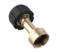 Adaptateur de raccord rapide M22 vers 14 mm pour nettoyeur haute pression, raccord de tuyau d'arrosage 3/4" en laiton et plastique, étanche et résistant à la rouille pour un nettoyage efficace dans le
