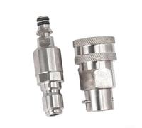 Adaptateur de raccord rapide pour nettoyeur haute pression 3/8" pour Kärcher, acier inoxydable