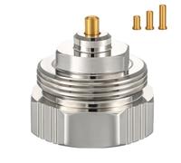 Adaptateur de Radiateur Ancable M30 x 1,0 à M30 x 1,5 Adaptateur de Valve Thermostatique Adaptateur de Tête Thermostatique pour Valves Oventrop Thermostat Intelligent pour la Chauffage de Maison Valve