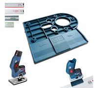 Adaptateur de rail de guidage professionnel pour Bosch GKF 12V-8 pour Makita/Bosch/Festool/Mafell Rail de guidage défonceuse affleureuse adaptateur