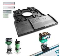 Adaptateur de rail de guidage professionnel pour Hikoki M1808DA pour Makita/Bosch/Festool Rail de guidage Débrousseuse