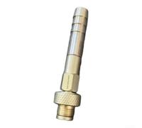 Adaptateur de recharge de bidon de gaz en laiton pour randonnée en plein | Construction en acier, compatibilité réservoir plat, joint étanche, installation facile, camping randonnée