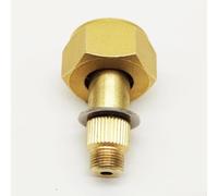 Adaptateur de réchaud de camping, pour réservoir de gaz GPL vers cartouche EN417, tête convertisseur en alliage de cuivre, pour la cuisine extérieure en Europe, doré