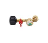 Adaptateur De Remplissage De Propane Avec Manomètre Et Valve De Contrôle Qp12352