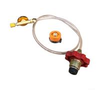 Adaptateur de Remplissage pour gaz EN417 pour Camping Adaptateur | Compatible EN417, transfert pour rapide, construction pour robuste, idéal camping été hiver(C)