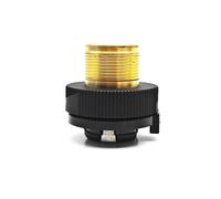Adaptateur de Réservoir de Gaz CGA600 (1 Po-20 UNF) Vers Cartouche de Butane 220 G, pour Brasage, Soudage, Torche au Propane MAPP, Adaptateur de