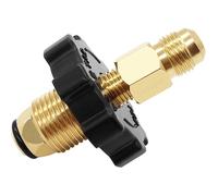 Adaptateur De Réservoir De Gaz Propane Lp Pol En Laiton, Raccord 3/8"" Évasé Pour Tuyau De Détendeur Bbq Camping
