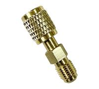 Adaptateur de réservoir de réfrigérant pour climatisation, adaptateur de | Avec filetage à gauche et raccord 1/4" pour climatiseurs split