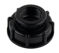 Adaptateur de réservoir IBC S60 x 6 avec bouchon fileté femelle pour le stockage de l'eau, raccord de sortie DN40 DN50 compatible avec tuyau en PVC PPR, couvercle de connecteur fourre-tout IBC en