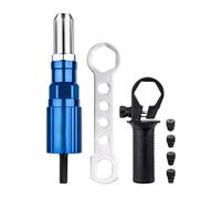 Adaptateur De Rivet Pour Perceuse Accessoire pour perceuse visseuse | Riveteuse Électrique Sans Fil pour Perceuse à Insérer les Écrous pour Construction Automobile Métal Alumin