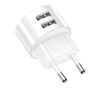 Adaptateur de Socket USB Prise Chargeur Rapide 5V 2.1A, Compatible avec des Prises IP44 et des Tambours de câbles, pour Les Smartphones/tablettes / mp3 -mp4 Lecteur/ebooks/navi/etc.