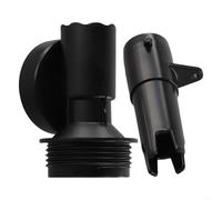 Adaptateur de soupape de décharge pour Coleman P61726 et P61727, raccord de décharge de piscine en T, plastique, noir, 2 pièces